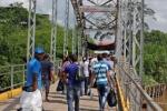 Puente la Unión  zona de frontera entre Colombia y Venezuela
