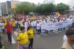 Marcha en Cúcuta contra políticas de Gustavo Petro 
